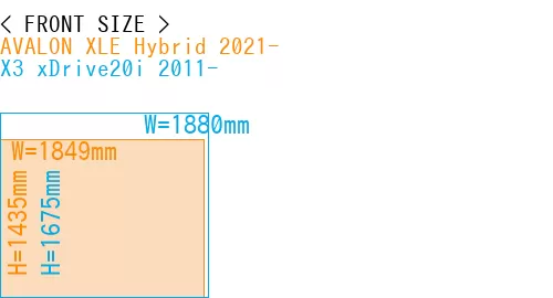 #AVALON XLE Hybrid 2021- + X3 xDrive20i 2011-
